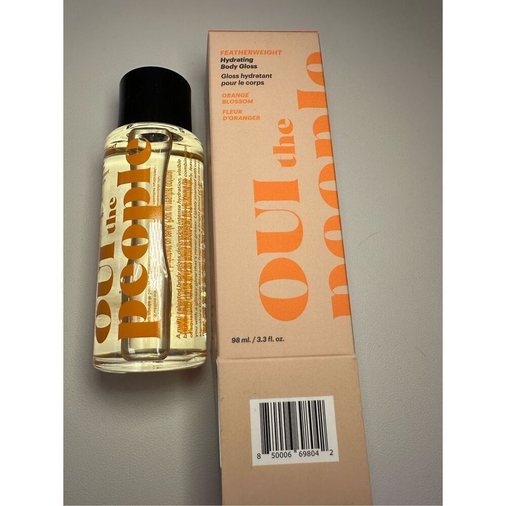 OUI the People Featherweight Hydrating Body Gloss Oil with Orange blossom 98ml 3